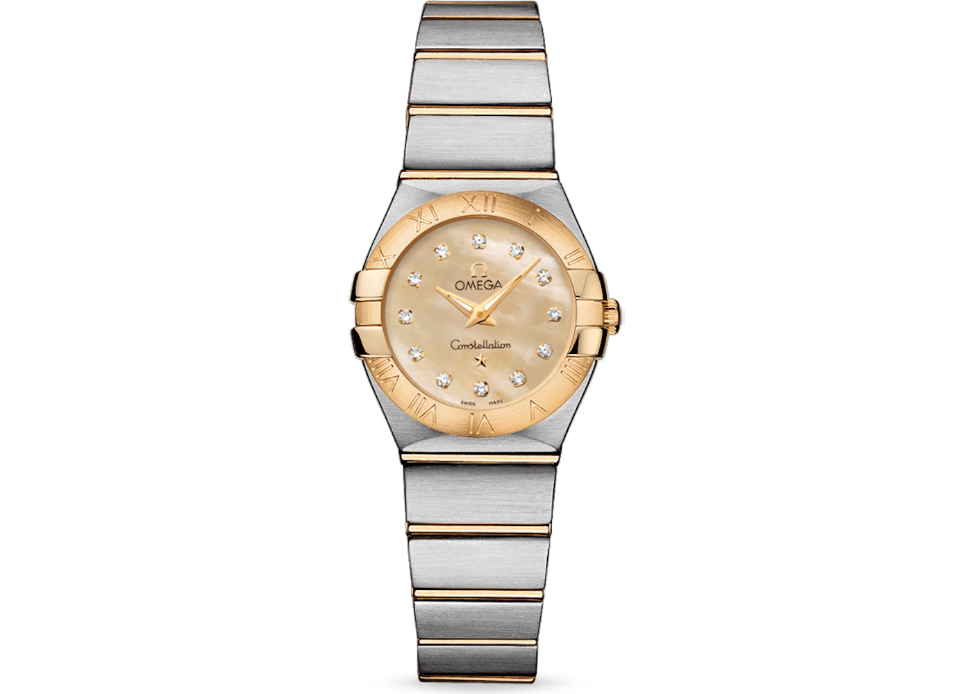 Omega Constellation 123.20.24.60.57.001 24mm in Steel/Yellow Gold - GB