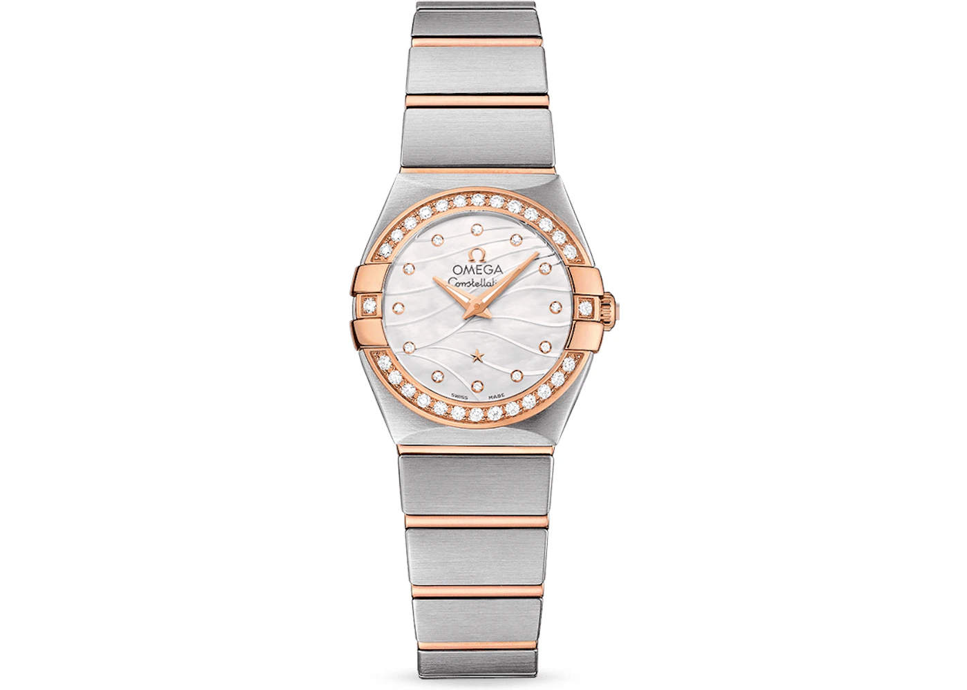 Omega Constellation 123.25.24.60.55.012 24mm in Steel/Rose Gold - MX