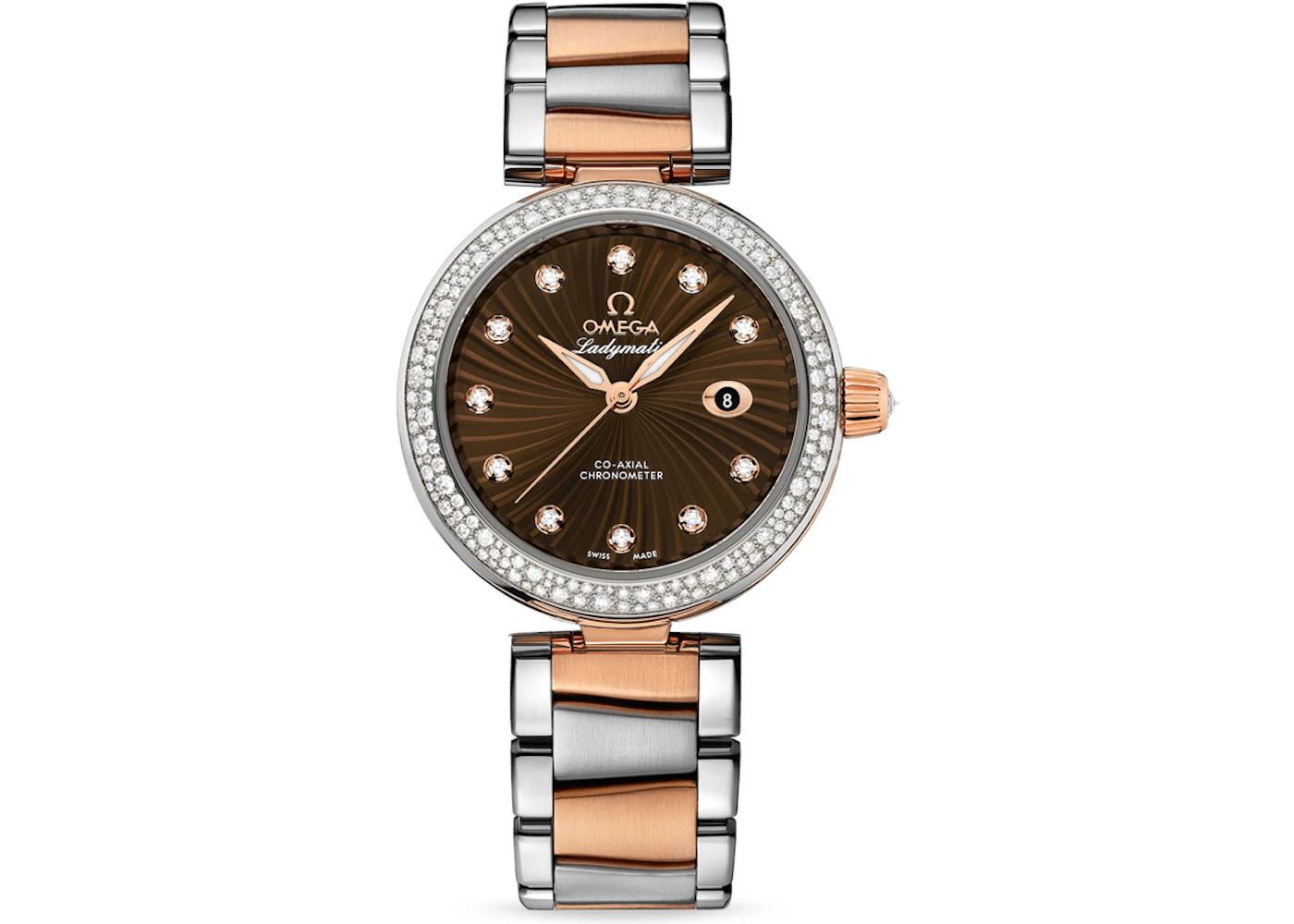 Omega ville discount ladymatic rose gold