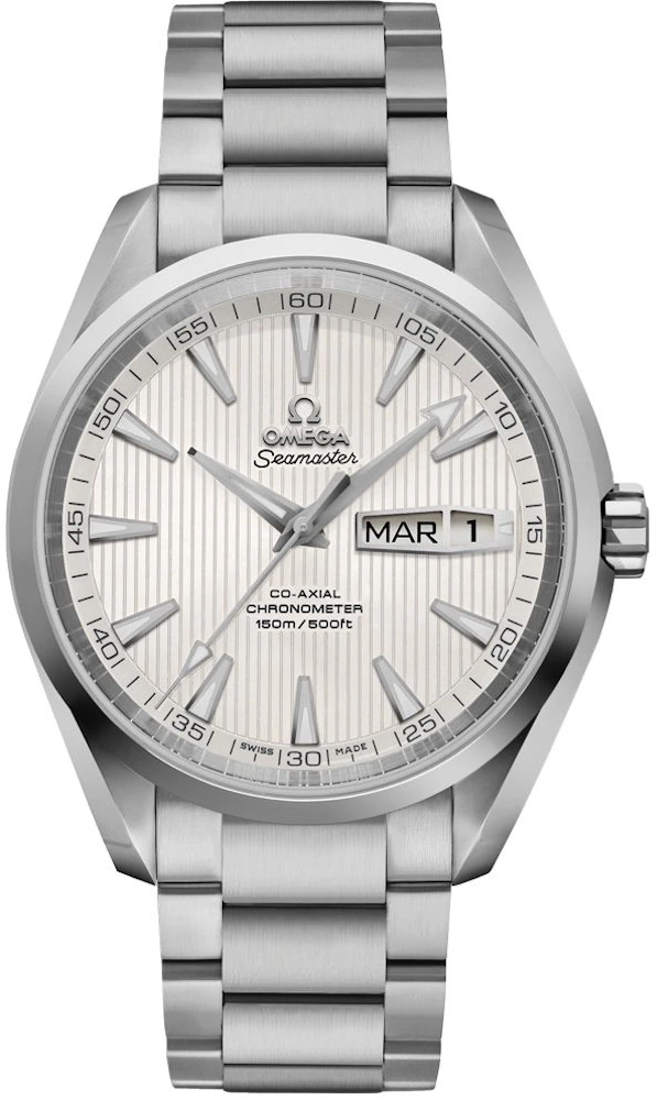 Omega Seamaster Auqa Terra Co-Axial 231.10.43.22.02.001 43mm in ...