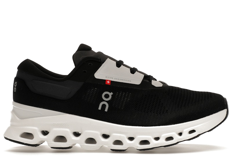 Pre-owned On Men's Cloudstratus 3 Sneakers In Black/frost