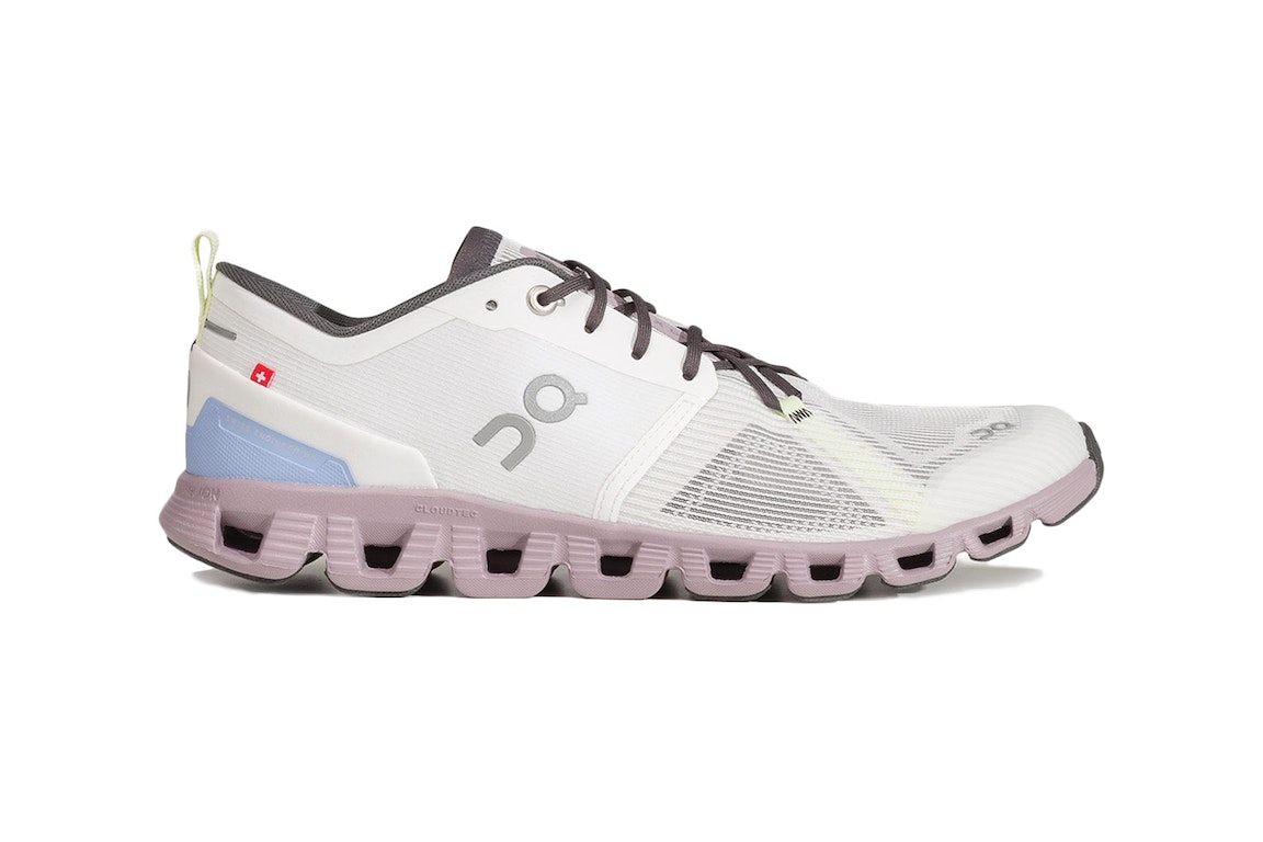 Pre-owned On Running Cloud X 3 Shift White Her (women's) In White/her