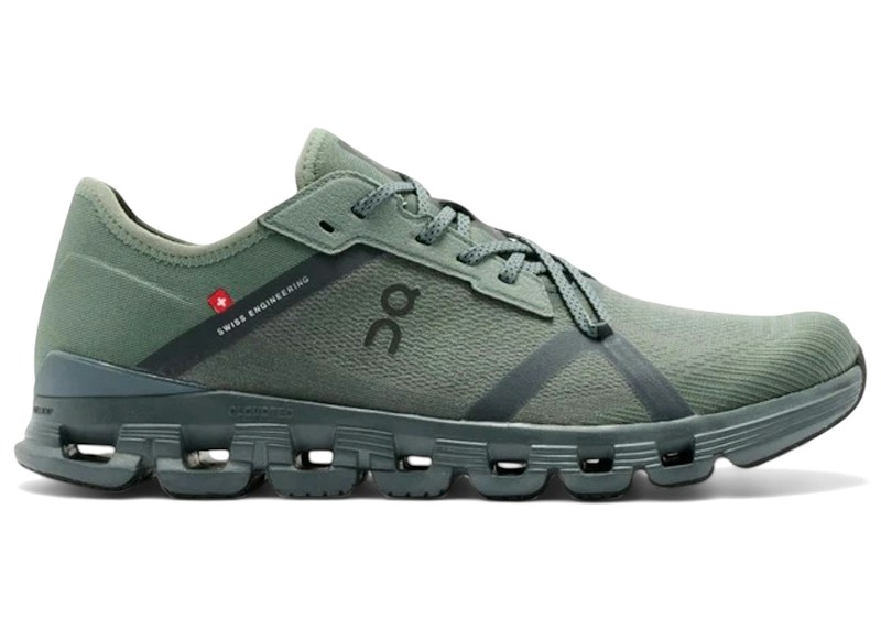 On Running Cloud X 4 AD Stone Olijf