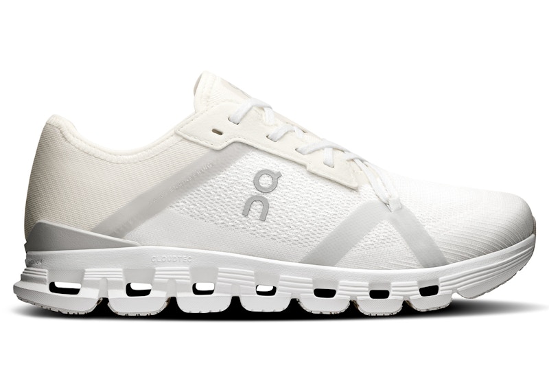 Pre-owned On Running Cloud X 4 Ad (women's) Sneakers In White/wolf