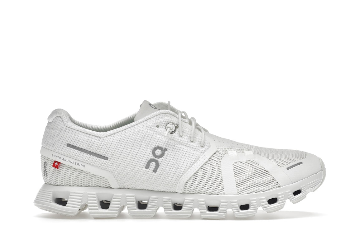 Pre-owned On Running Cloud 5 All White (women's)