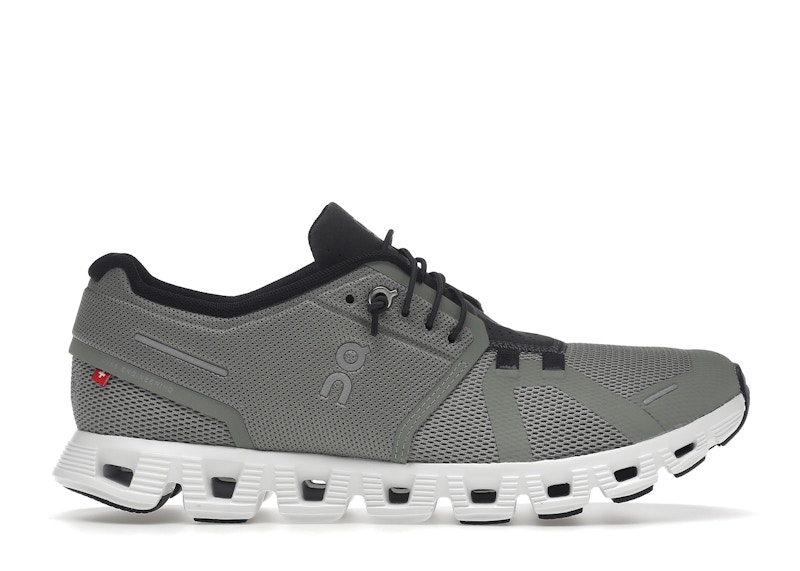 Pre-owned On Running Cloud 5 Green (women's) Sneakers In Kelp/shadow