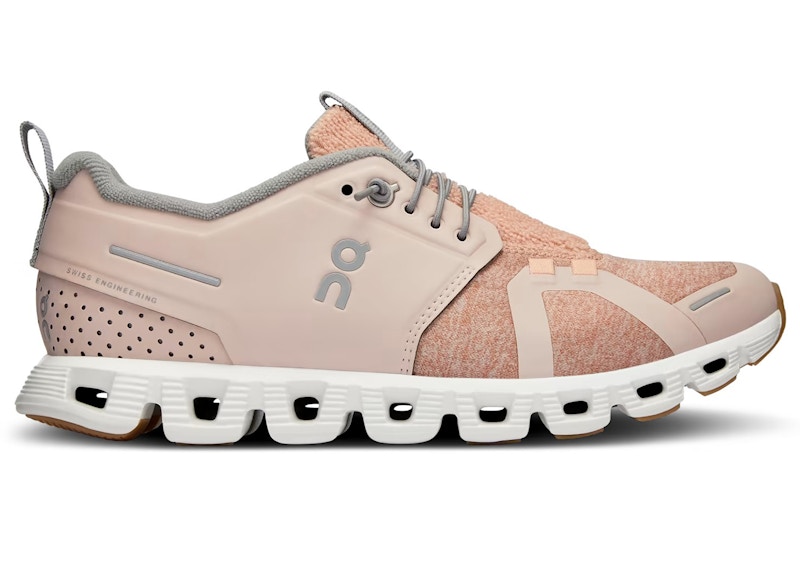 Pre-owned On Running Cloud 5 Terry (women's) Sneakers In Doe/white