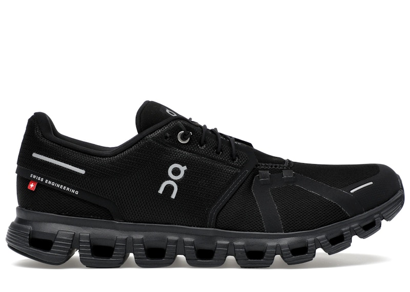 Pre-owned On Men's Running Cloud 6 All Sneakers In Black