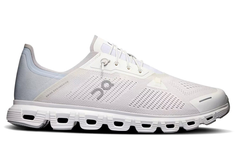 Pre-owned On Men's Running Cloud 6 Coast Sneakers In White/glacier