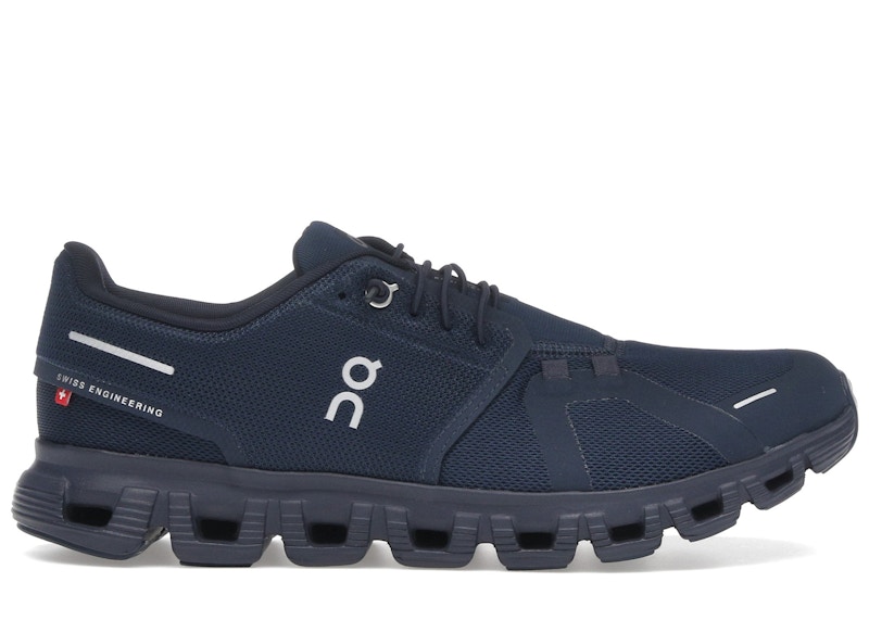 Pre-owned On Men's Running Cloud 6 Sneakers In Midnight/ink In Blue