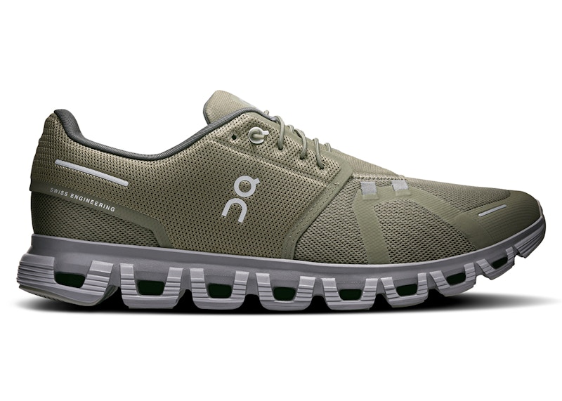 Pre-owned On Men's  Running Cloud 6 Sneakers In Olive/eclipse In Green