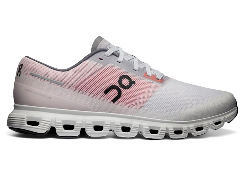 Pre-owned On Men's Running Cloud 6 Push Sneakers In Lavender/red