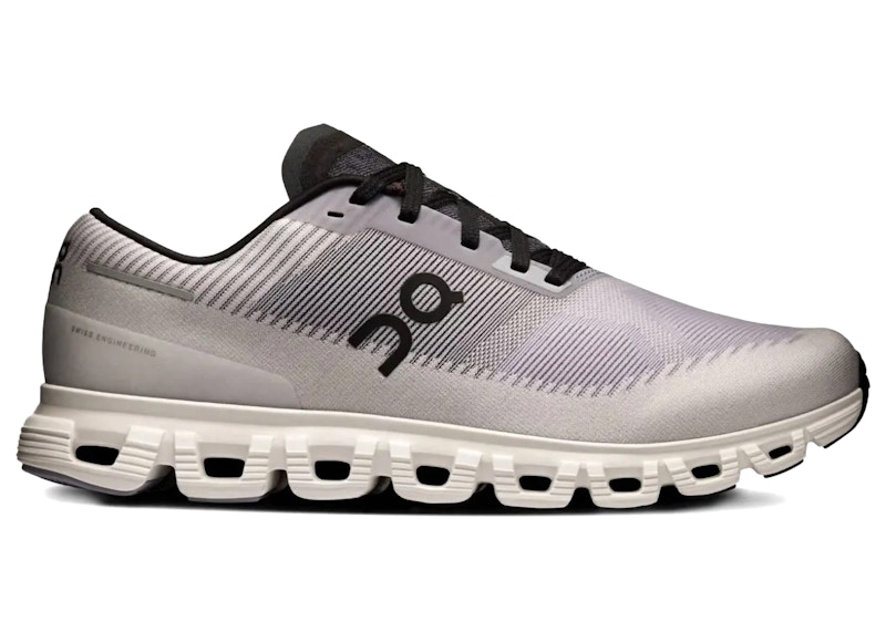Men's On Running Cloud 6 Push Sneakers in Lilac/Black