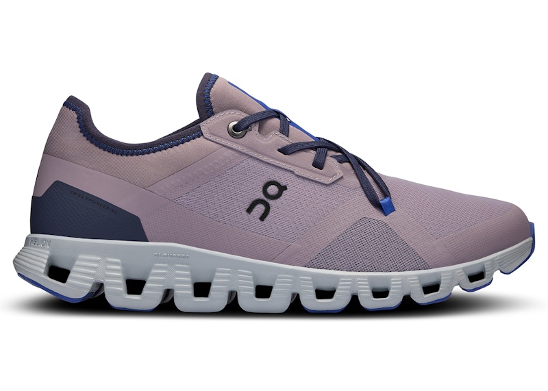 Pre-owned On Running Cloud X 3 Ad (women's) Sneakers In Her/glacier In Multi