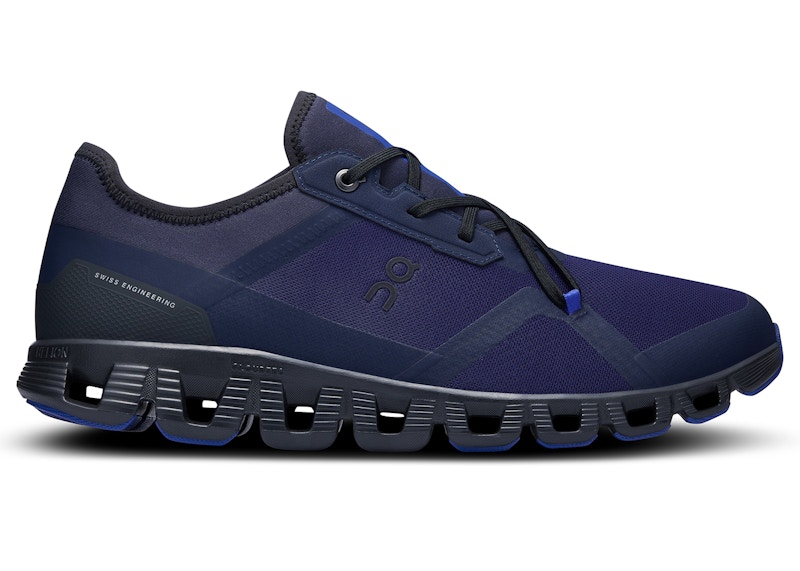 Pre-owned On Men's  Running Cloud X 3 Ad Sneakers In Midnight/indigo In Blue