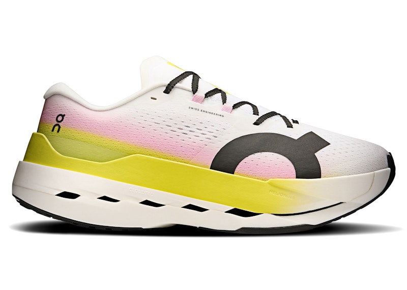 Pre-owned On Men's Running Cloudboom Max Sneakers In Lime/raspberry