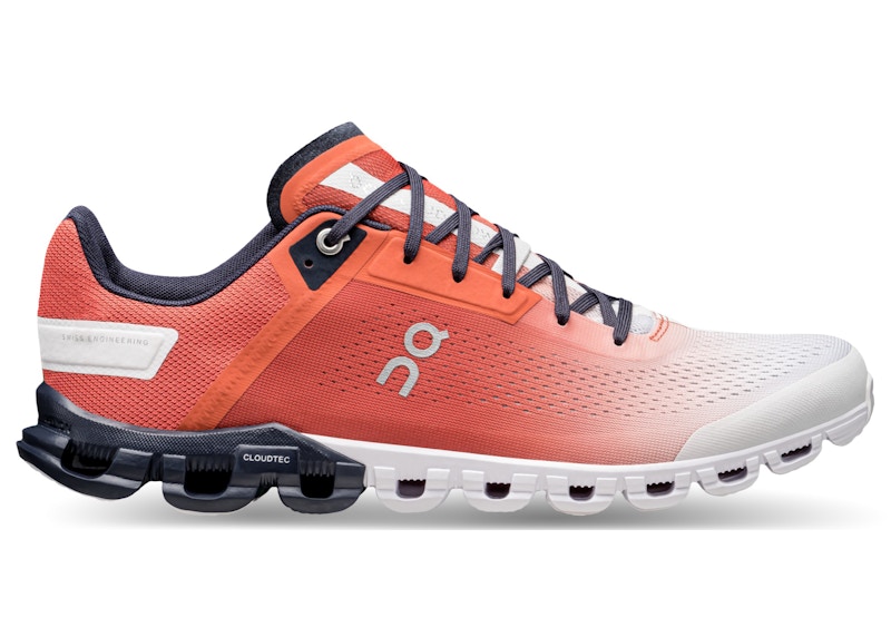 On Running Cloudflow 3.0 Lake Blue Flare Orange Men's - 35.99237 - US