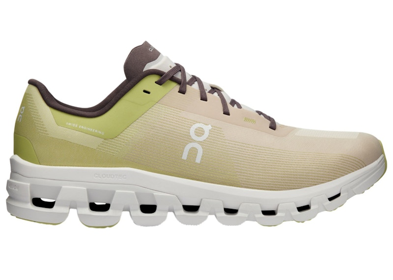 Pre-owned On Men's Running Cloudflow 4 Sneakers In Zest/frost