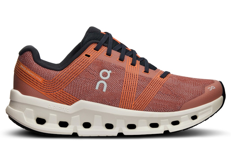 ON Pre-owned Running Cloudgo (women's) Sneakers In Mahogany/ivory