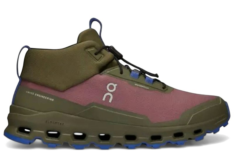 On Running Cloudhero Mid Waterproof Cherry Olive (GS)