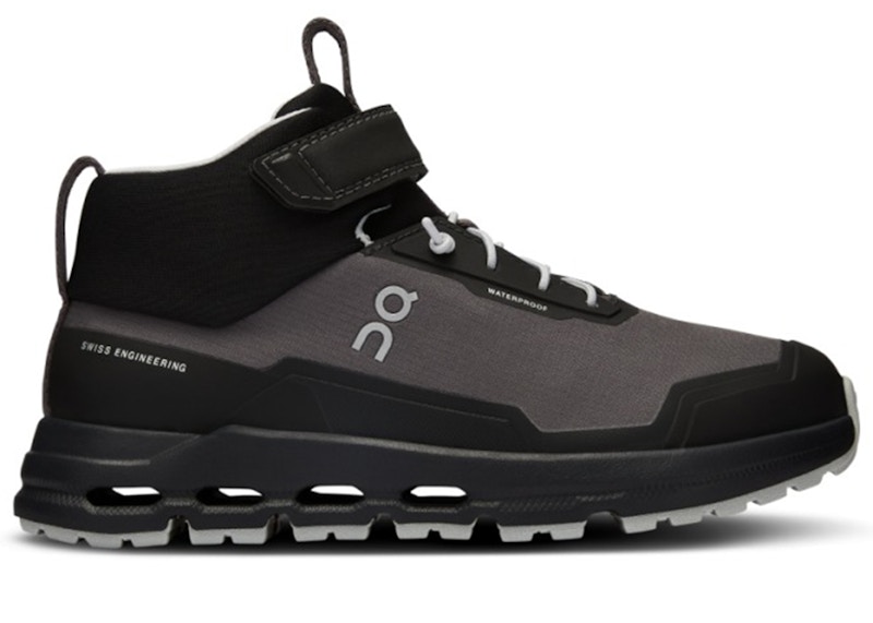 Pre-owned On Running Cloudhero Mid Waterproof Sneakers In Eclipse/black