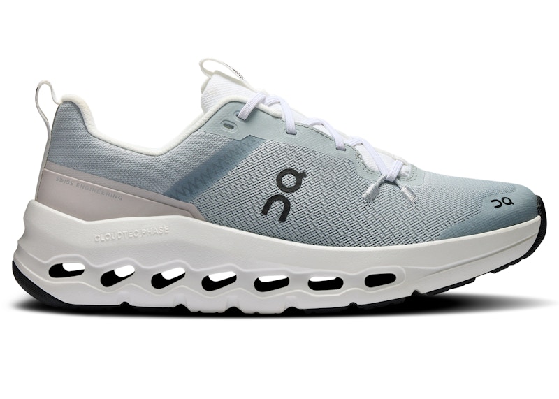 Pre-owned On Running Cloudleap Sneakers In Glacier/white