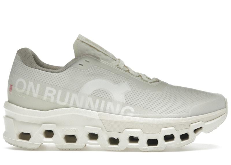 Pre-owned On Men's Running Cloudmster 2 Invincible Sneakers In Ivory/white
