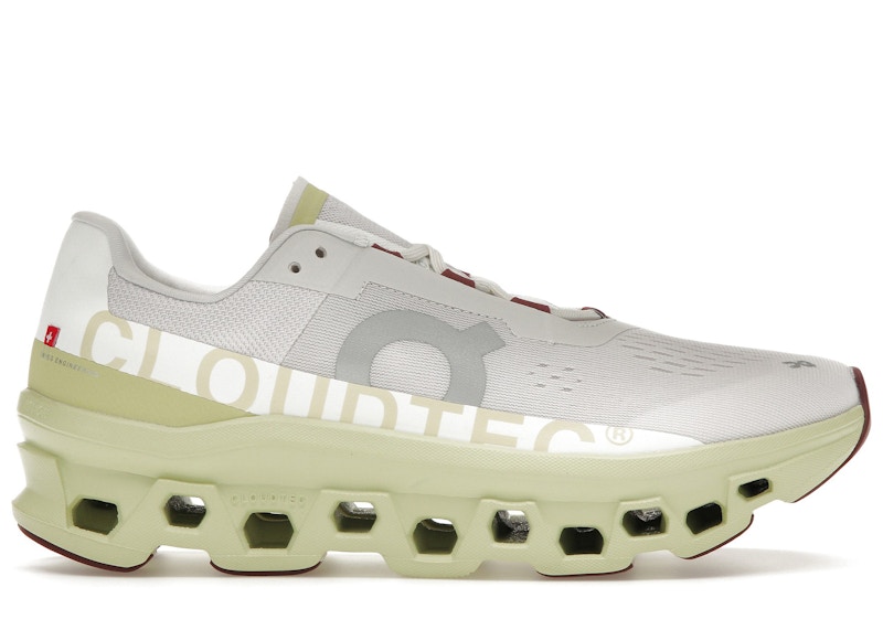 Pre-owned On Men's Running Cloudmster Sneakers In Frost/acacia