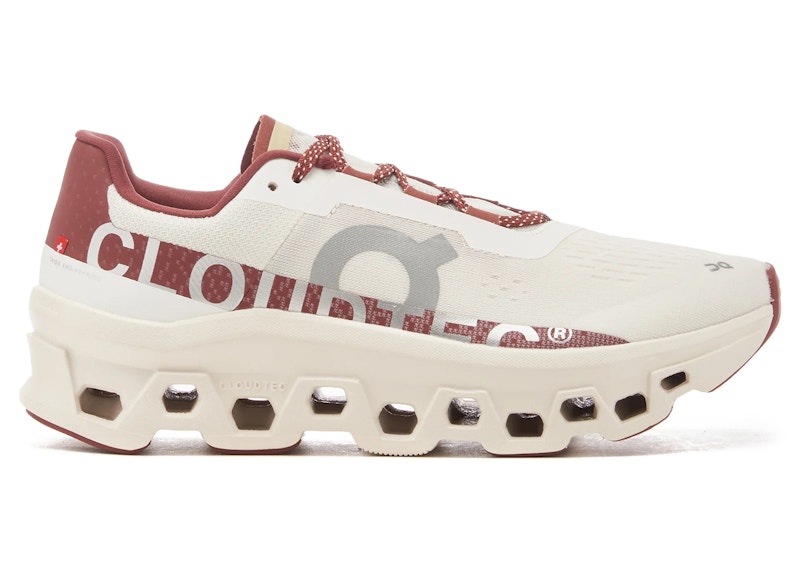 Pre-owned On Men's Running Cloudmster Lunar New Year Sneakers In Ivory/ruby