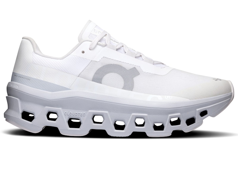 Pre-owned On Running Cloudmster (women's) Sneakers In White/glacier