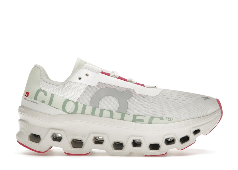 Pre-owned On Running Cloudmster (women's) Sneakers In White/lima