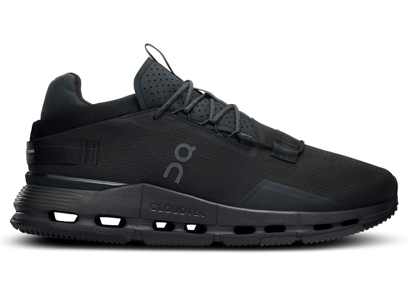 Pre-owned On Running Cloudnova 2 (women's) Sneakers In All Black