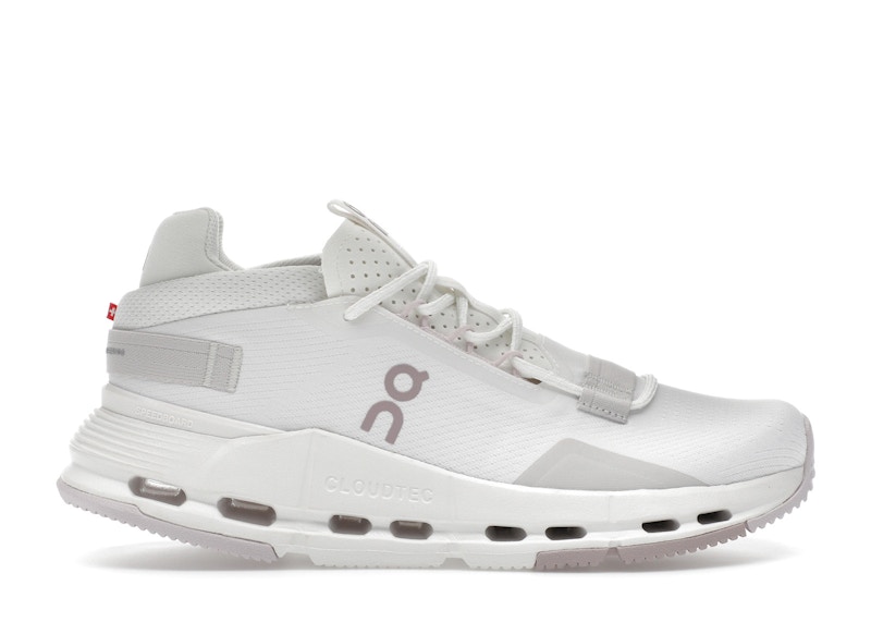 Pre-owned On Running Cloudnova 2 (women's) Sneakers In White/orchid In Multi