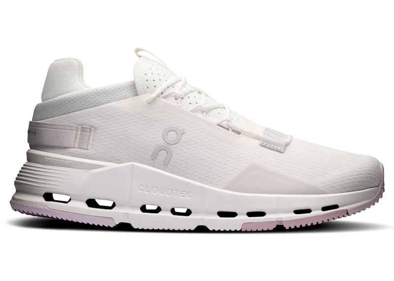Pre-owned On Running Cloudnova 2 (women's) Sneakers In White/orchid In Multi
