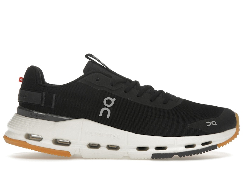 Pre-owned On Men's Running Cloudnova Form 2 Sneakers In Black/ivory