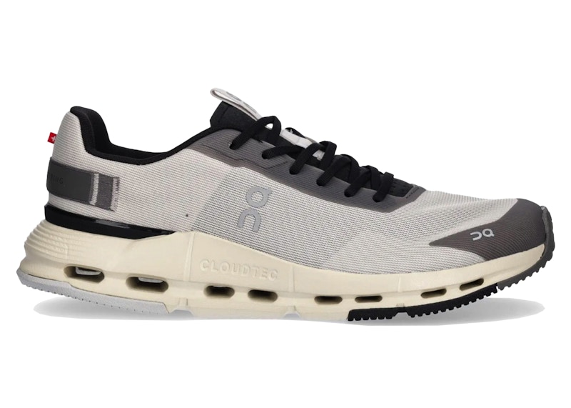 Pre-owned On Men's Running Cloudnova Form 2 Sneakers In Pearl/black