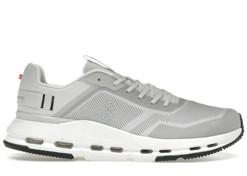 Pre-owned On Men's Running Cloudnova Form 2 Tt Sneakers In Frost/white