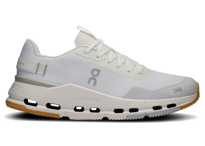 Pre-owned On Running Cloudnova Form 2 (women's) Sneakers In White/ivory
