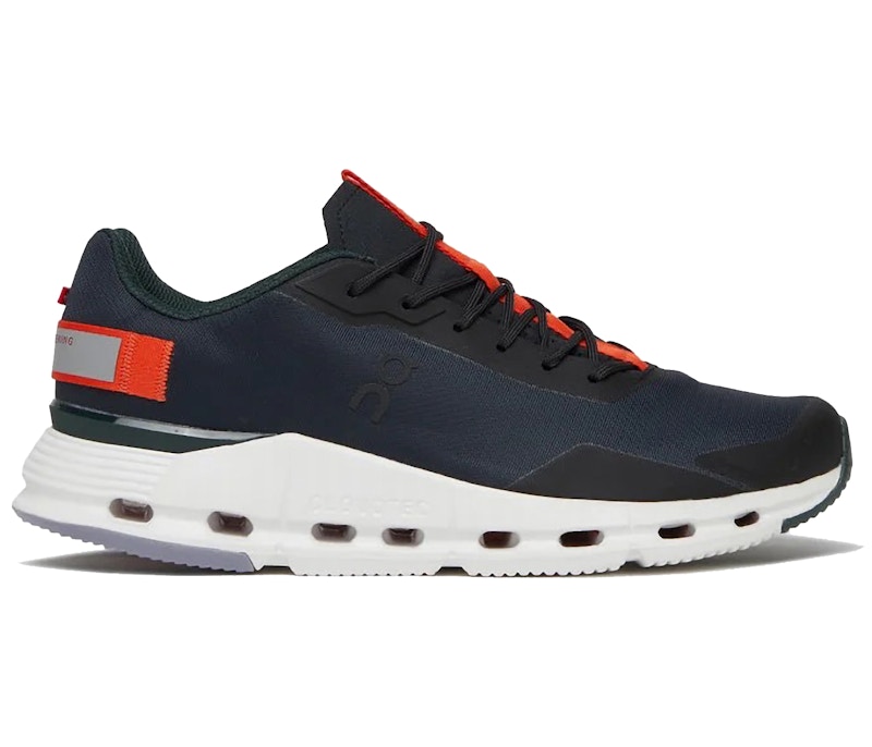 Pre-owned On Men's Running Cloudnova Form Sneakers In Black/flame In Multi