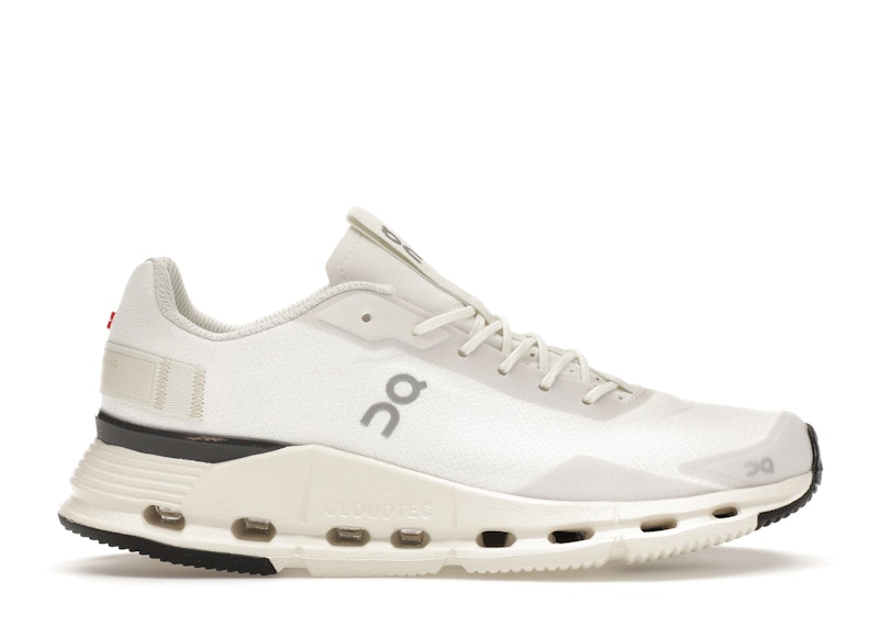 Pre-owned On Running Cloudnova Form (women's) Sneakers In White/eclipse