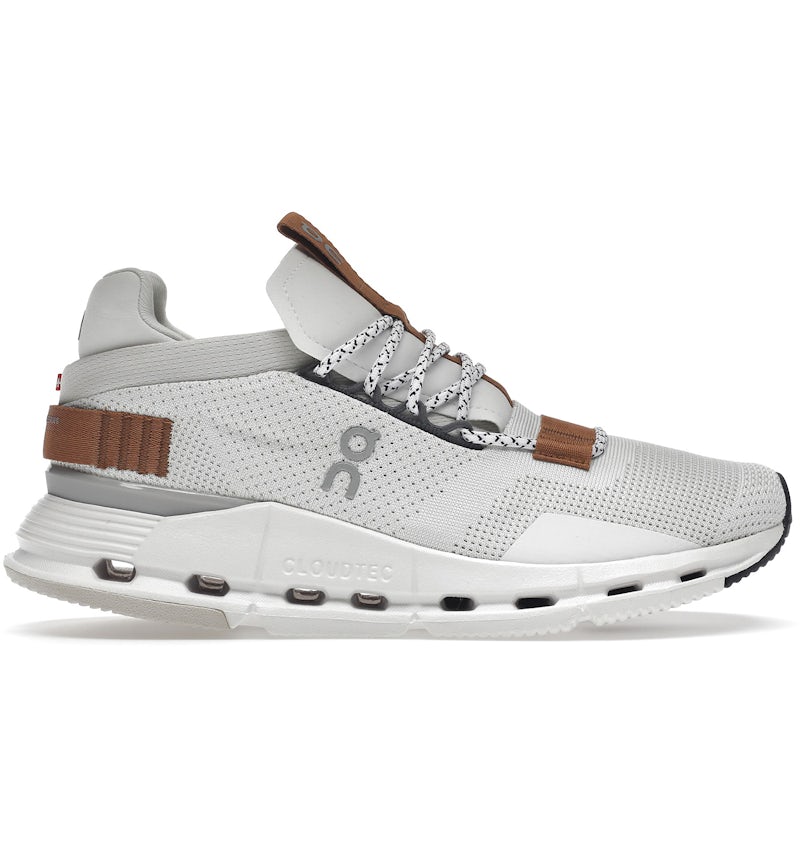 On Running Cloudnova White Pearl Brown (Women's) US