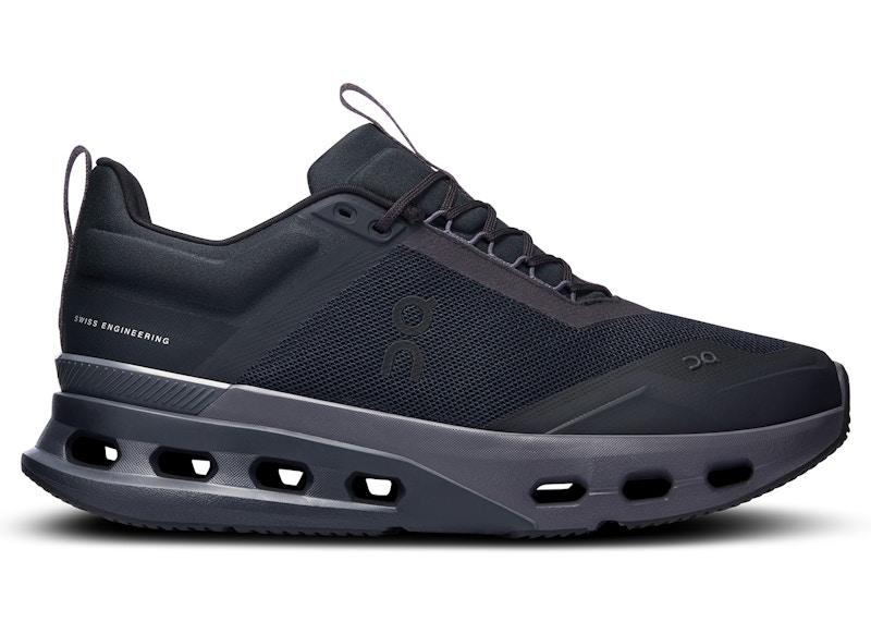 Pre-owned On Running Cloudnova X (women's) Sneakers In Black/eclipse