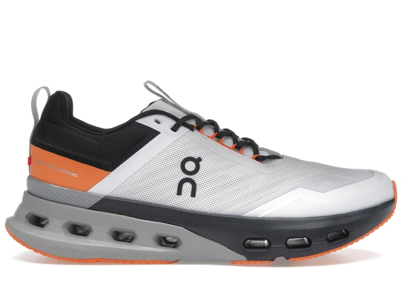 Men's On Running Cloudnova X Sneakers in Frost/Orange