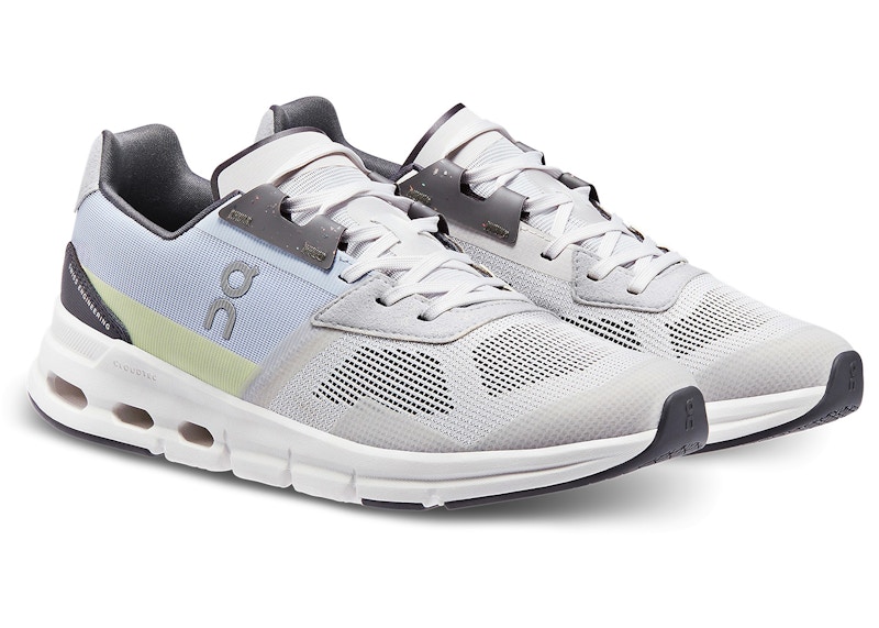 Pre-owned On Running Cloudrift (women's) Sneakers In Frost/heather In Gray