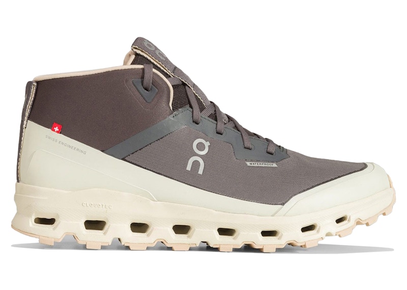 Pre-owned On Running Cloudroam Waterproof (women's) Sneakers In Eclipse/cream