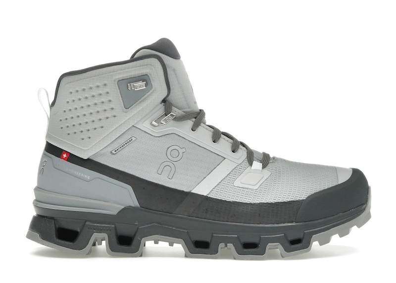 Pre-owned On Running Cloudrock 2 Waterproof (women's) Sneakers In Glacier/eclipse In Multi