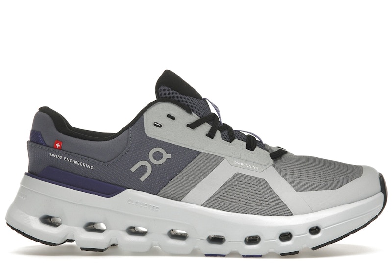 Pre-owned On Men's Running Cloudrunner 2 Sneakers In Fossil/indigo