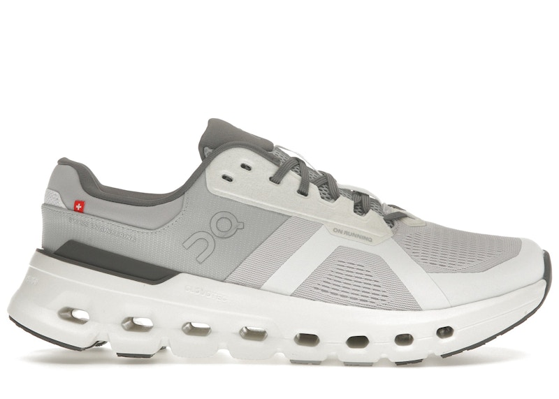 Pre-owned On Men's Running Cloudrunner 2 Sneakers In Frost/white