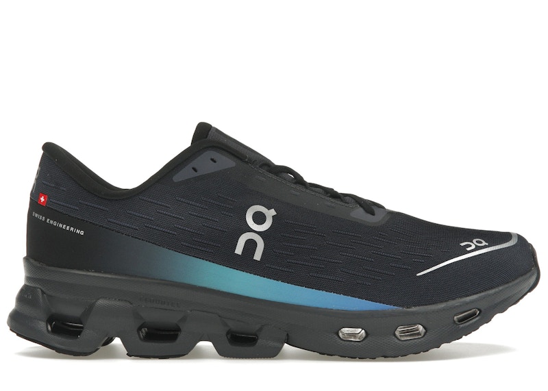 Pre-owned On Men's Running Cloudspark Sneakers In Black/blueberry