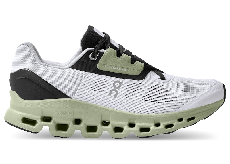 Size 10.5-New ON Cloudstratus Men's Gray Green Light Running Shoes 39.99212